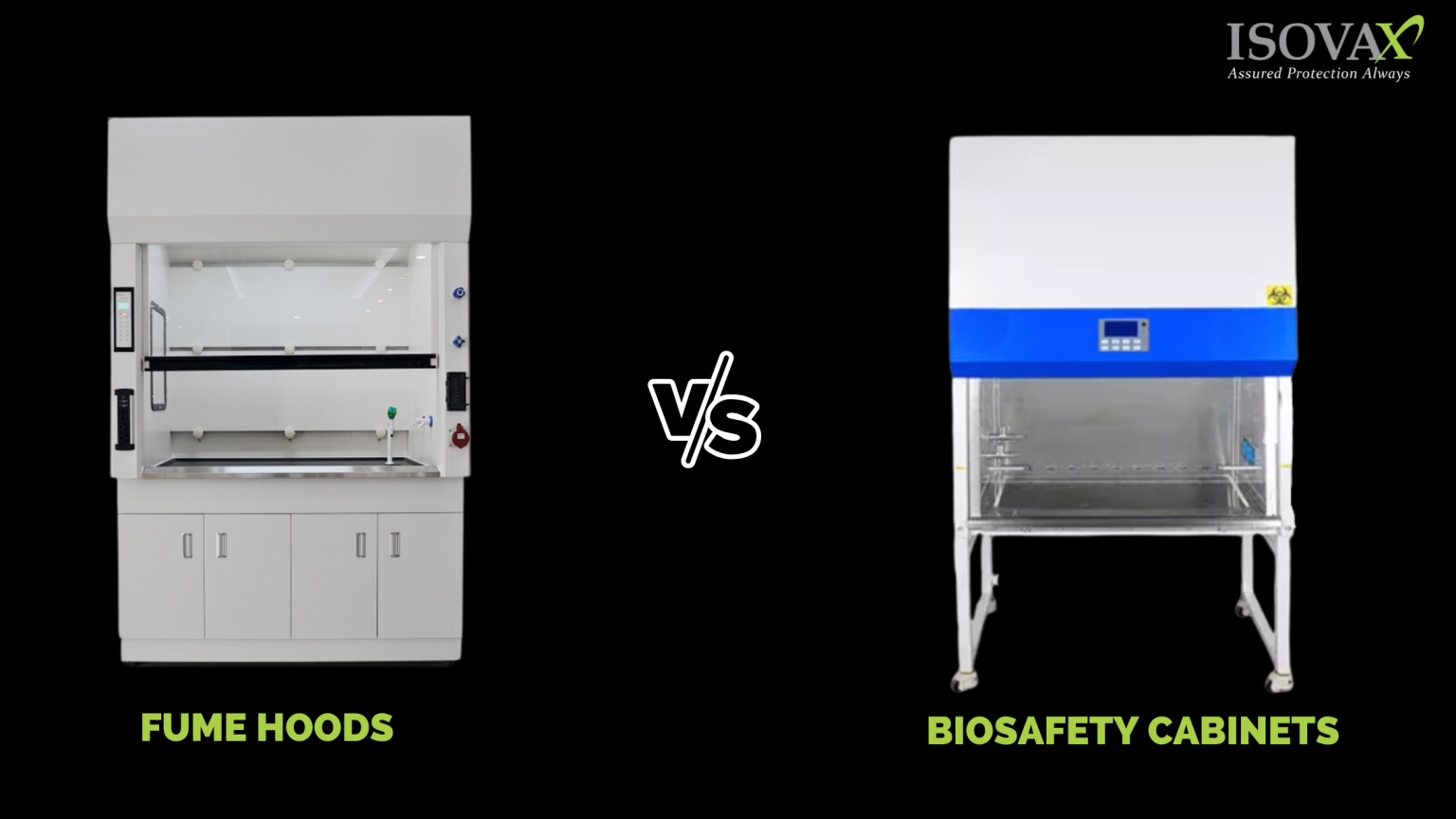 Difference Between Fume Hoods And Biosafety Cabinets Isovax Technologies