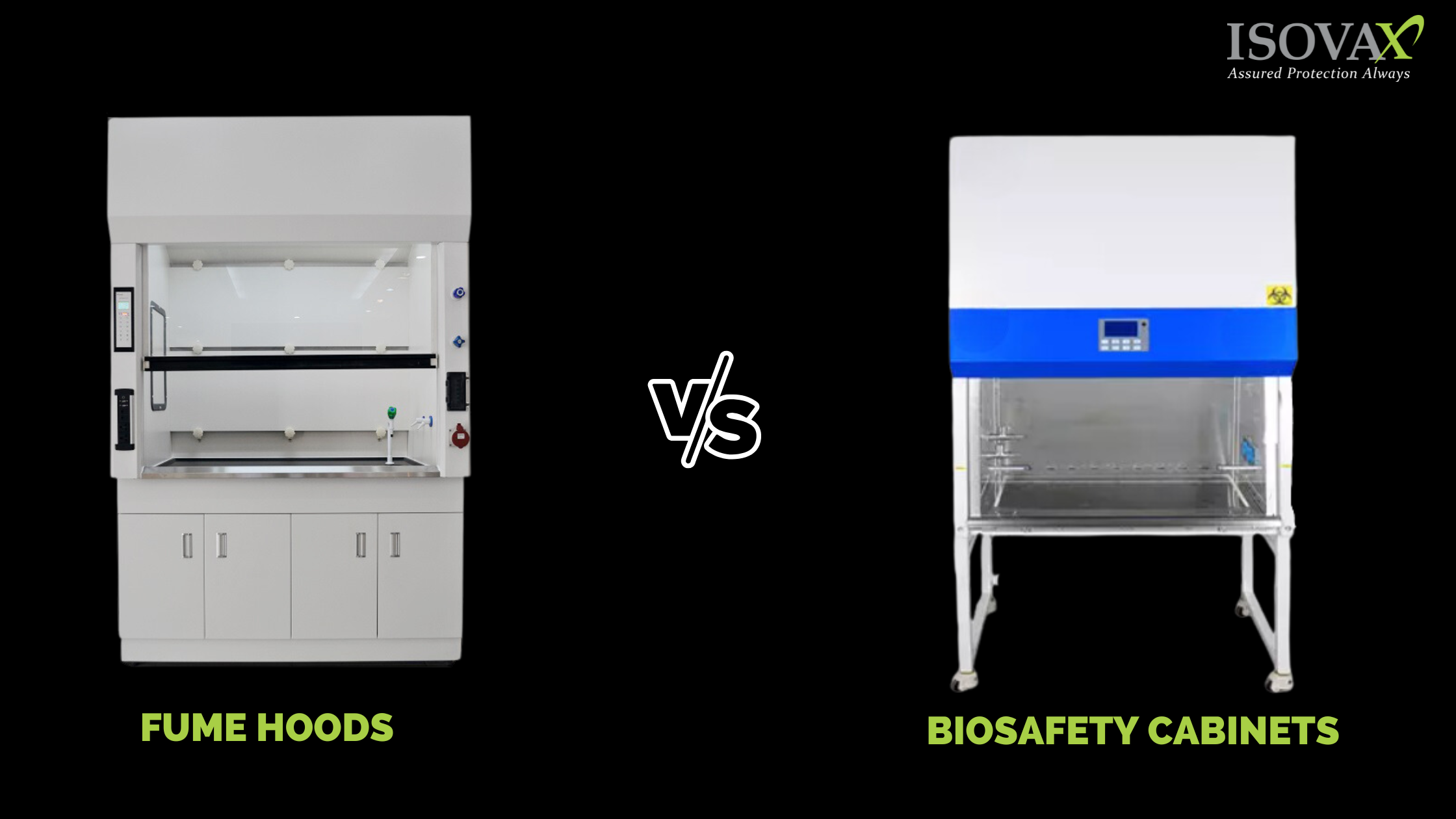 Fume Hoods vs Biosafety Cabinets
